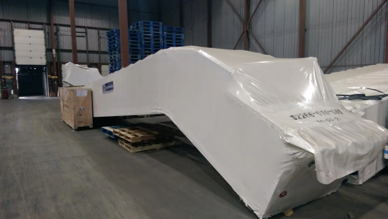 Odd-dimensional shrink-wrapped project cargo